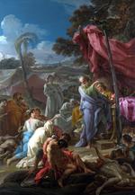 欧洲12-19世纪油画六_GIAQUINTO, Corrado - The Brazen Serpent